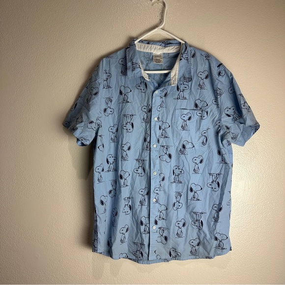 Peanuts Vintage Button Up Shirt Size XXL - Picture 1 of 6